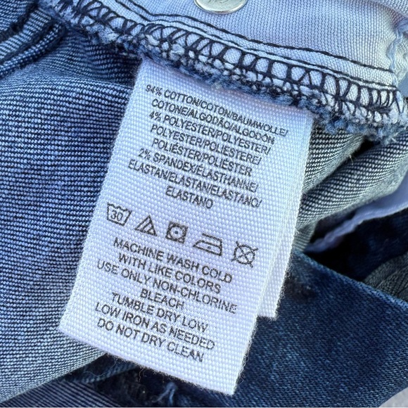 Free People Women’s Distressed Skinny Jeans Size 26 Effortlessly Cool Ripped - Picture 10 of 11